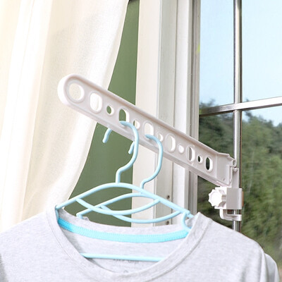

Melody window frame hanging rack clothes rail hanging window creative hanger balcony window sill cool clothes drying socks drying rack