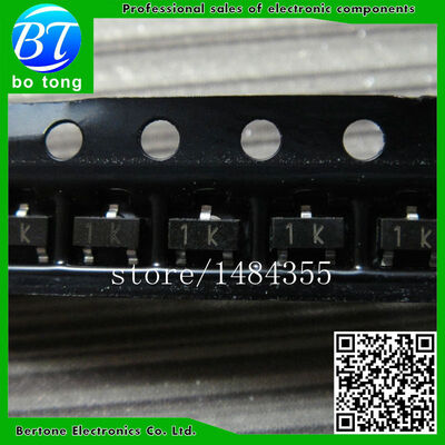 

1000PCS BC848BLT1G BC848B BC848BLT1 NPN 100MA 30V SOT23 BC848 MARKING 1K