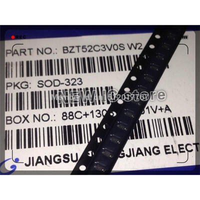 

200PCS BZT52C3V0S SOD - 323 3 v mark: W2 stabilivolt