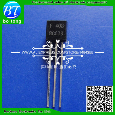 

500Pcs/Lot Triode BC639 1A/80V NPN transistor TO-92