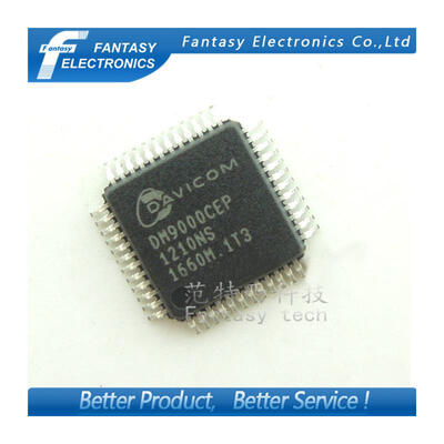 

2PCS DM9000CEP QFP48 DM9000 QFP Ethernet Controller new and original free shipping