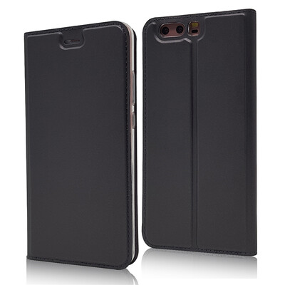 

Роскошный чехол для кошелька для HUAWEI P10 Plus Высококачественная искусственная кожа с флип-крышкой Kickstand Anti-shock Full Protection