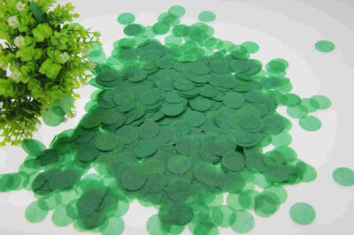 

Biodegradable 25CM Paper Confetti for Holiday Anniversary Birthday Graduation Wedding Bridal & Baby Parties Circles 30G
