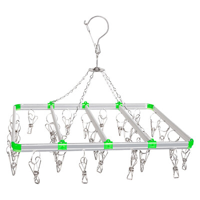 

Mengting drying rack drying rack drying rack 24 clips 0108