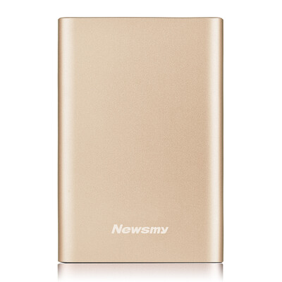 

Newsman 1TB USB31Type-C Hard Drive Aluminum Radiator Shockproof Magnetic Wearproof Data Storage Copy Xiangyun Gold 25 Inch