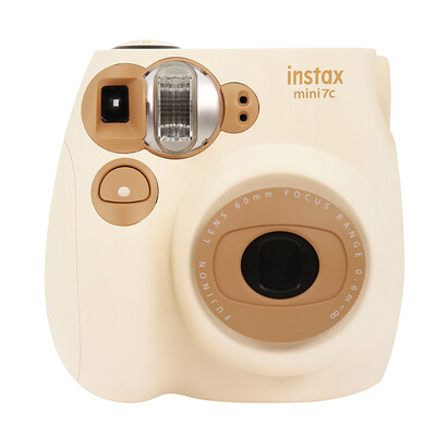 

Fuji once imaging camera instax mini7C camera milk color