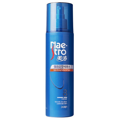 

Maestro strong styling gel water 240ml hair wax hair fat hair gel hair styling spray