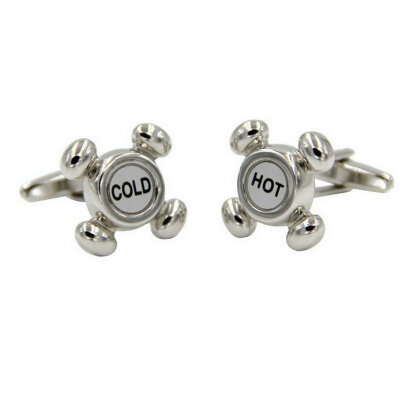 

Yoursfs® Copper with Gold Plated Hot and Cold Color Switch Style Cufflink Men's Fashion Jewelry