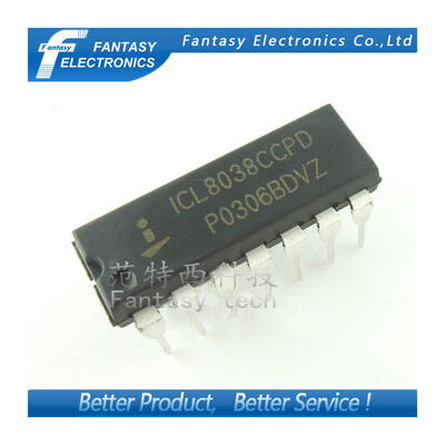 

5PCS ICL8038CCPD DIP14 ICL8038 DIP Precision Waveform GeneratorVoltage Controlled Oscillator new&original IC free shipping