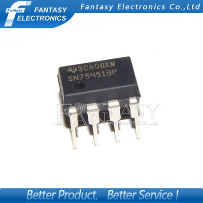 

5PCS SN75451BP DIP8 SN75451 DIP 75451 new&original IC free shipping
