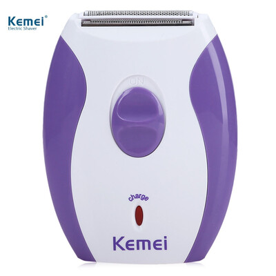 

Kemei KM - 280R Mini Rechargeable Electric Hair Remover Shaver for Women