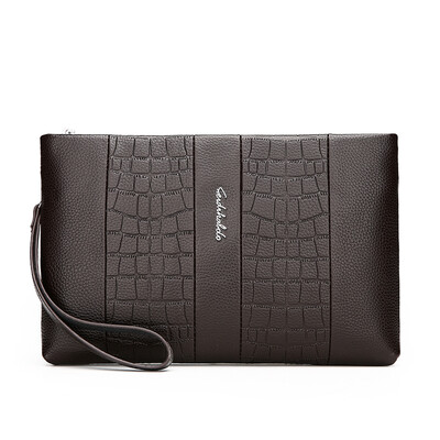 

Men Fashion Credit Card Purse Long-size Wallet Multi-function Zipper Hand Bag Mens Handbag fdk1965
