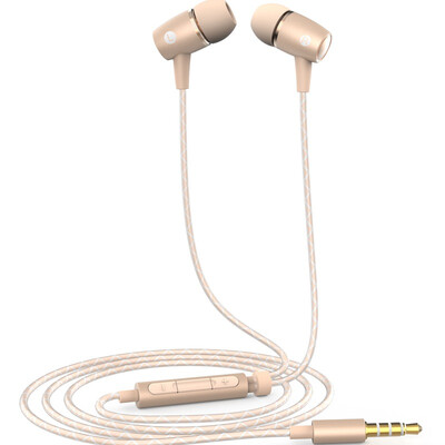 

Huawei HUAWEI the fame of the original three key wires against wrapping around the ear with a high-quality stereo plume head PLUS gold champagne