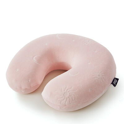 

Jingdong supermarket] sleep treasure (SOMERELLE) pillow core memory cotton U-shaped neck pillow pink