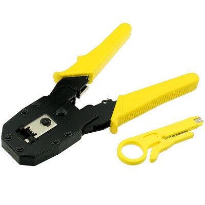 

Wico Wico WK26468 Wire Clamp 4P 6P 8P Network Strips Wire Mesh Cable Crimping Pliers Crystal Heads Clamp Cutters Pliers
