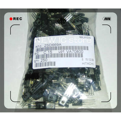 

250pcslot 2SD669A 2SD669 D669A TO-126 Transistor Free shipping