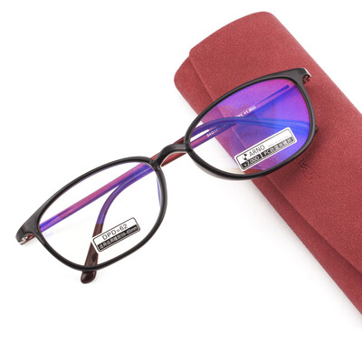 

ARNO anti-blue reading glasses female lightweight portable fashion tr90 frame elegant&comfortable simple farsighted aging old glasses PF1021 200 degrees