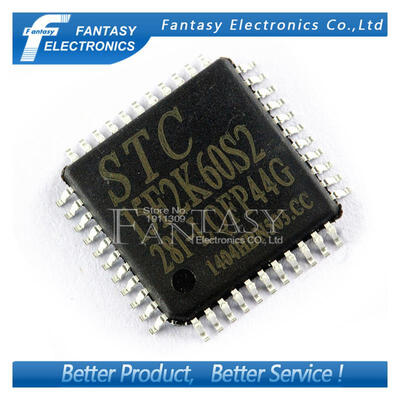 

5PCS STC15F2K60S2-28I-LQFP44G QFP STC15F2K60S2 QFP44 15F2K60S2 SMD new and original IC free shipping