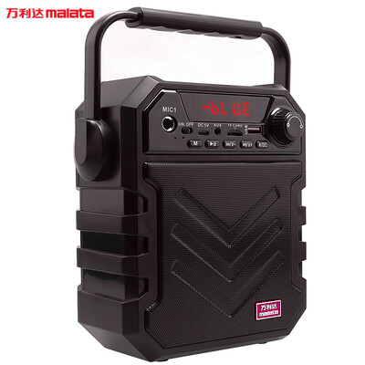 

Malata X35 stereo speaker outdoor portable audio square dance audio mini stereo outdoor audio portable Bluetooth audio black
