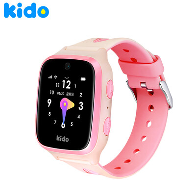 

Kido Kids Watch K3 Mobile 4G Smart Child Phone Watch 360 Degree Security IP68 Waterproof Little Genius Boy Gift 6 Reposition Student Blue