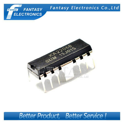 

50PCS KA2206 DIP12 DIP new and original IC free shipping