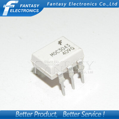 

50PCS MOC3043 DIP6 DIP new&original IC free shipping