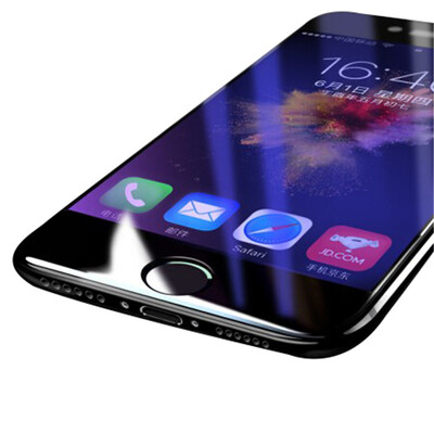 

3D Rewan - anti-blue Lonkey Apple 6s tempered film Apple 6 tempered film iphone6 ​​ 6s tempered film full-screen coverage 3D hot bending film high-definition explosion-proof mobile phone protective film white