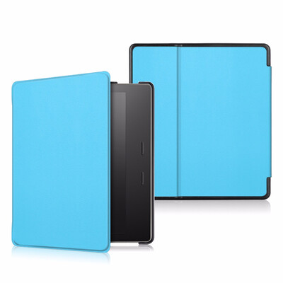 

PU slim smart leather magnet closure Cover case for Amazon kindle oasis 22017 new release