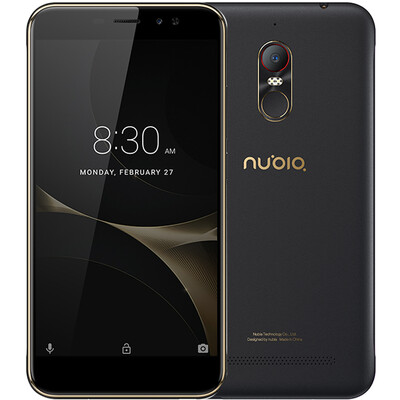 

Nubia N1 Lite Смартфон NX597J 5.5" 4G LTE MT6737 Quad Core 2ГБ ОЗУ 16ГБ ПЗУ 3000mAh Отпечатки Два SIM-карты