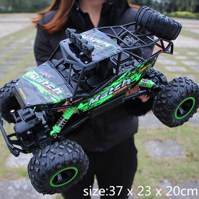 

112 Rock Crawlers 4x4 Driving Car Double Motors Drive Bigfoot Car Remote Control Car Model Off-Road Vehicle Toy