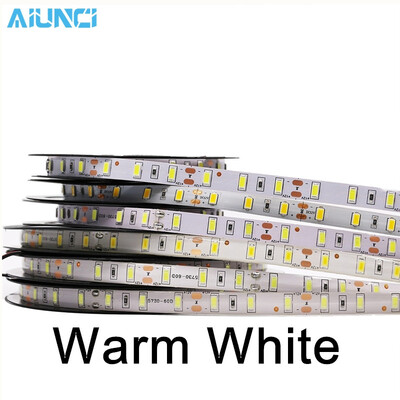 

LED Strip 5730 Flexible LED Light DC12V 60LEDm 5mlot Brighter than 5050 5630 LED Strip