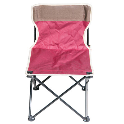 

Wolf Walker Outdoor Folding Chair Camping Portable Folding Chair Fishing Chair Seat Stool Red