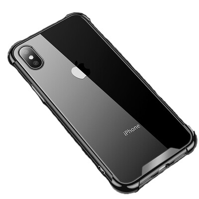 

Случай мобильного телефона iphonex ультра тонкий прозрачный мягкий силикон полный пакет anti wrestling комплект мобильного телефона для оболочки iPhonex