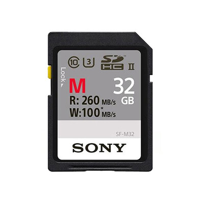 

Sony SONY 32G memory card SF-M32 SDXC UHS-II memory card SD card 260MB S read speed