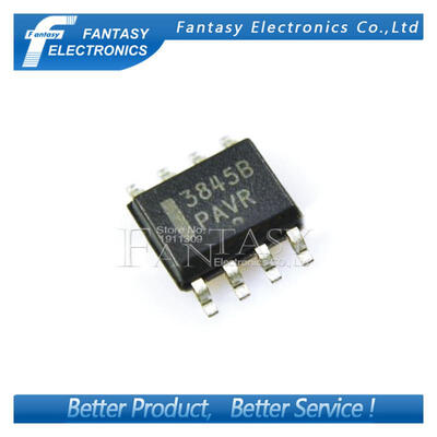 

50PCS UC3845BD1R2G SOP8 UC3845B SOP 3845B SMD UC3845 new and original IC free shipping