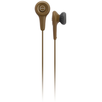 

Love Technology AKG Y10 Headset Earbud Style Stereo Headset Universal Phone Headset Brown