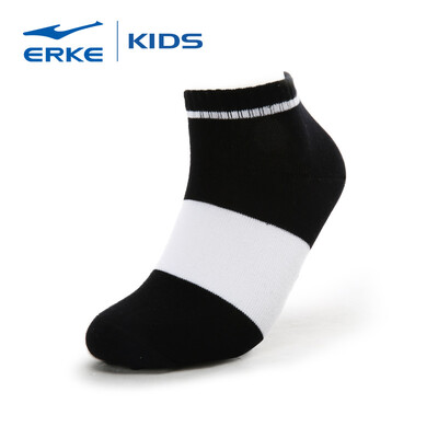 

Hongxing Erke ERKE Childrens Wear Summer New Breathable Casual Socks Boys Children Sports Socks 61315012001 Blackwhite