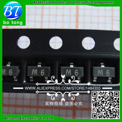 

Free Shipping 500PCS MMBT9015LT1G MMBT9015 S9015 Marking Code M6 SOT-23 Transistors
