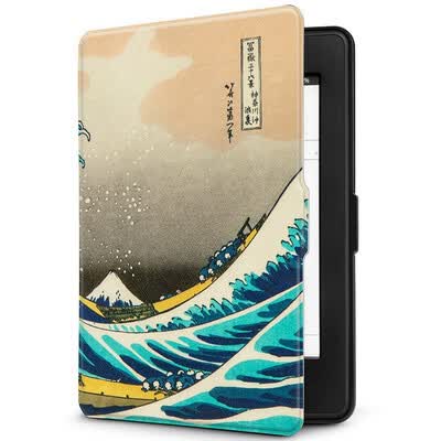 

Natusun K5-04 Kindle 958 Prototype / Case Kindle Paperwhite 1/2/3 Электрическая бумажная книга Спальный кожаный чехол Kanagawa Surf