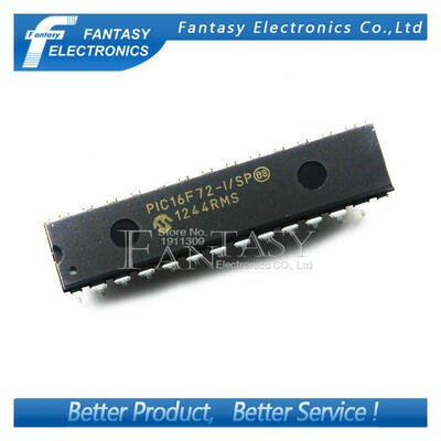 

10PCS PIC16F72-ISP DIP28 PIC16F72-IP DIP PIC16F72 new&original IC free shipping