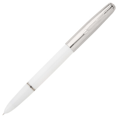 

Hero HERO 616 medium white dark tipped gold pen ink pen student