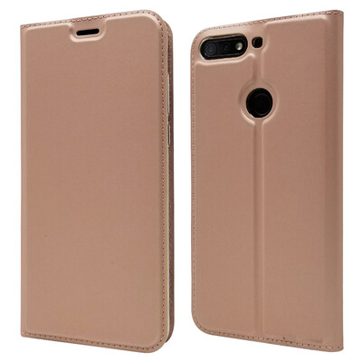 

Роскошный чехол Кошелек для HUAWEI Honor 7C Высококачественная искусственная кожа с флип-обложкой Kickstand Anti-shock Full Protection