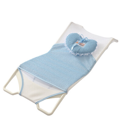 

New Design Foldable Baby Bath Tubbedpad Bath Chairshelf Baby Shower Nets Newborn Baby Bath Seat Infant Bath Bathtub Support