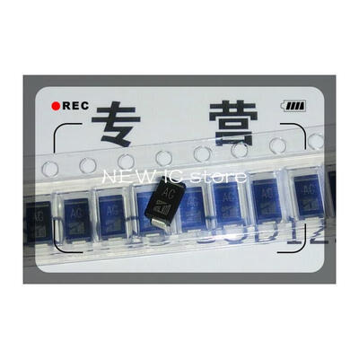 

Free shipping 500pcs TVS SMD TVS Diodes SMAJ6.0A 6.0V 400W DO-214AC SMA making AG