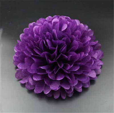 

25cm Craft Paper Tissue Ceiling Decor Wall Decor Hanging Paper poms Flower Ball Wedding Party Outdoor Decoration Flower