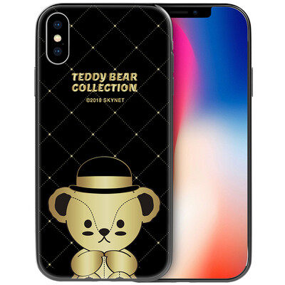 

Teddy Collection Apple iPhone X Mobile Shell Apple 10 Cover Gradient Laser Прозрачный силиконовый Мягкий корпус Tumbleless Teddy