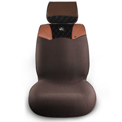 

Yuma yuma upgraded four seasons universal free tie series car seat cushion five universal breathable seat cushion deep coffee