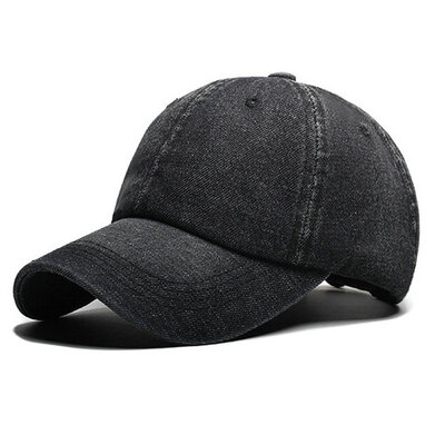 

Guttavalli women men Spring jean cap summer solid cotton baseball hats sun hats girl boy denim sunscreen&UV protection caps