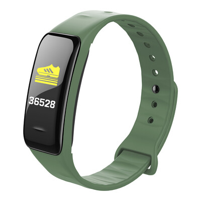 

C1 Plus Красочный экран Smart Браслет Кровяное давление Smart Band Heart Rate Monitor Фитнес-трекер Спорт Smart Wristband