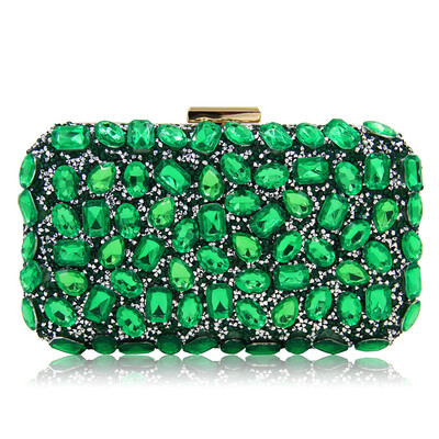 

Milisente Women Evening Bags Gold Clutch Bag Blue Party Silver Wedding Clutches Party Purple Clutch Purses